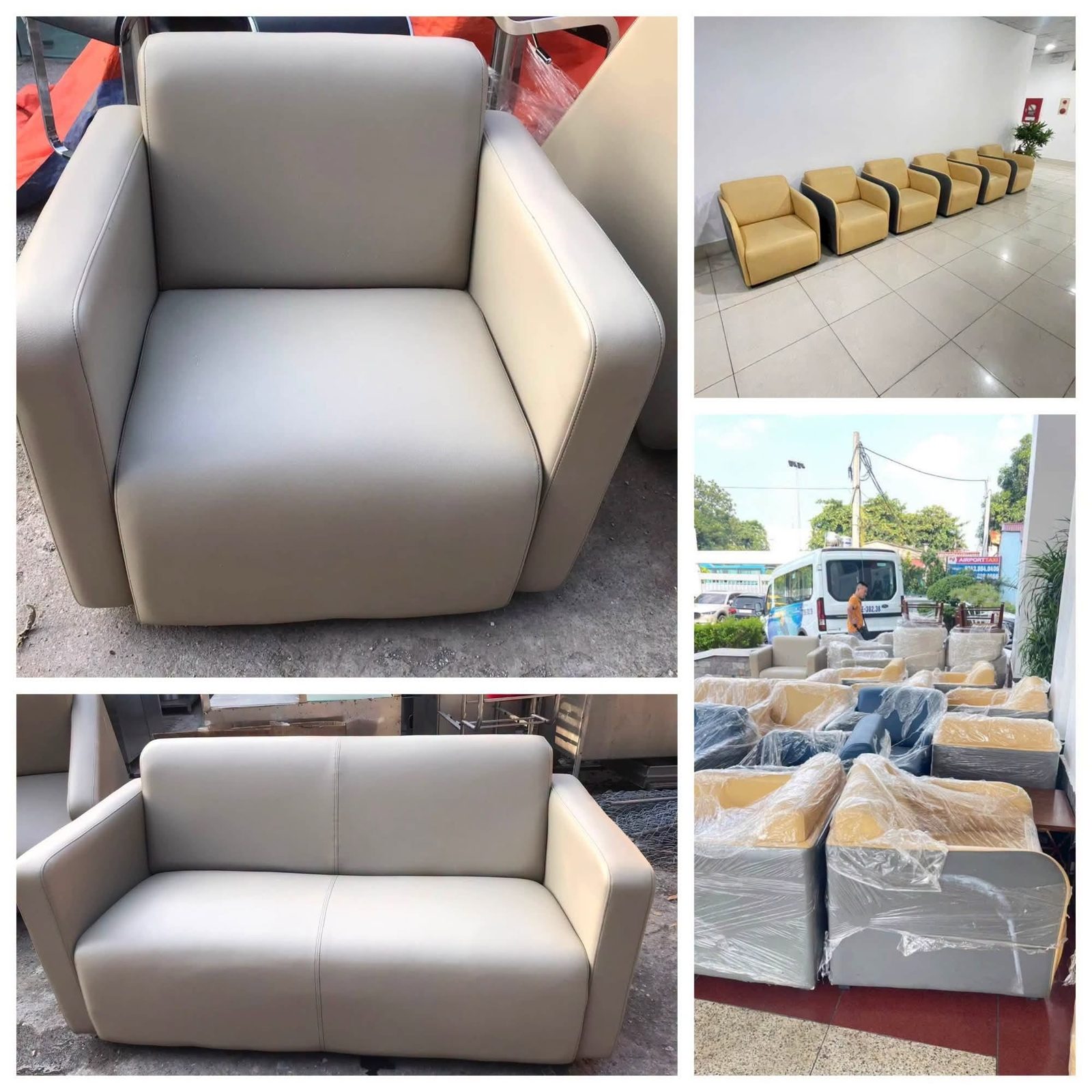 Sofa văn phòng cũ còn đẹp tại kho Chợ giời