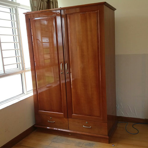 Tủ quần áo gỗ cũ đã tuyển chọn tại kho Chợ giời